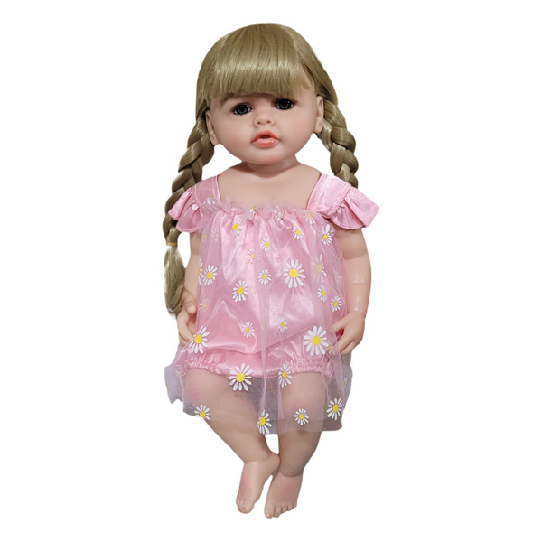 عروسک مدل دختر مو بلند کد 5700 ارتفاع 50 سانتی متر