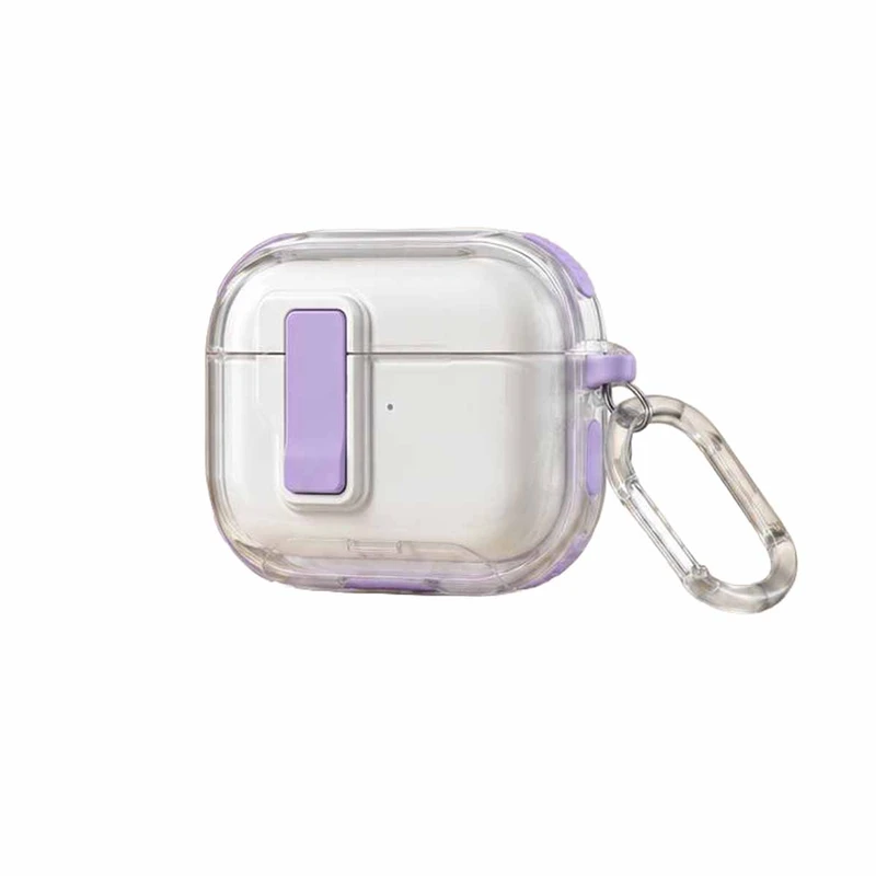  کاور مدل candy clear مناسب برای کیس اپل AirPods pro 3