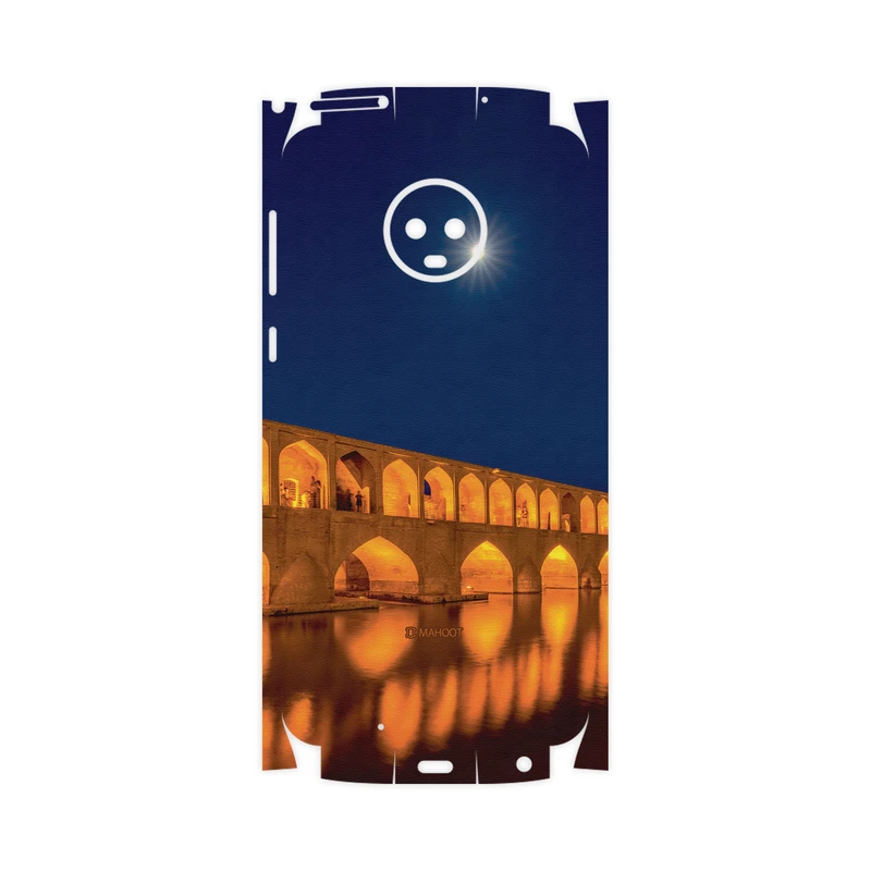 برچسب پوششی ماهوت مدل Si-O-Se-Pol-FullSkin مناسب برای گوشی موبایل موتورولا Moto G6