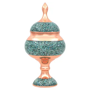 شکلات خوری فیروزه کوبی مسی کد 23