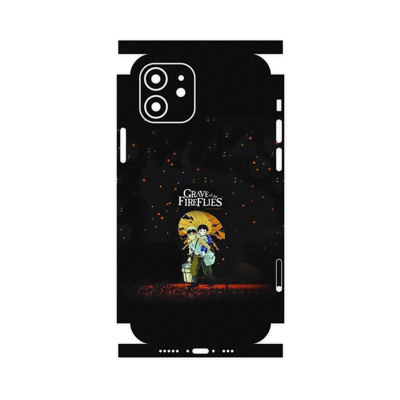 برچسب پوششی ماهوت مدل Grave of the Fireflies-FullSkin مناسب برای گوشی موبایل اپل iPhone 12
