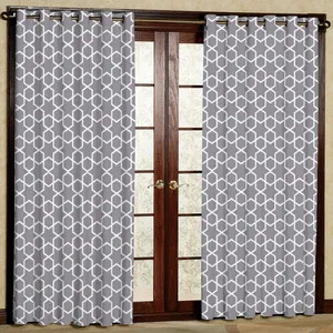 پرده مدل ستاره هازان پانچی کد 4344 سایز 140x200 سانتی متر