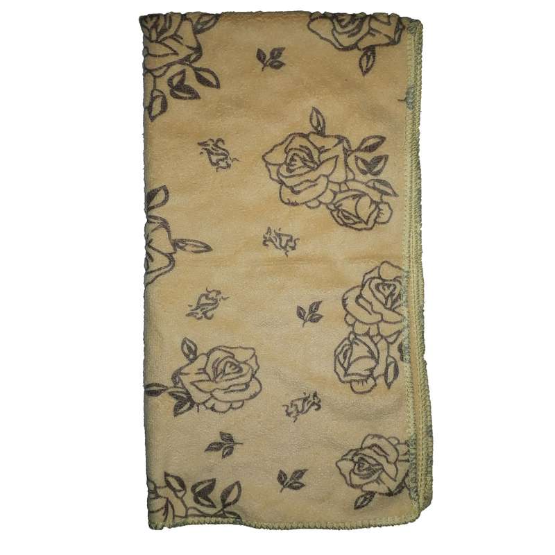 حوله استخری مدل نانو طرح گلدار سایز 70x140 سانتی متر