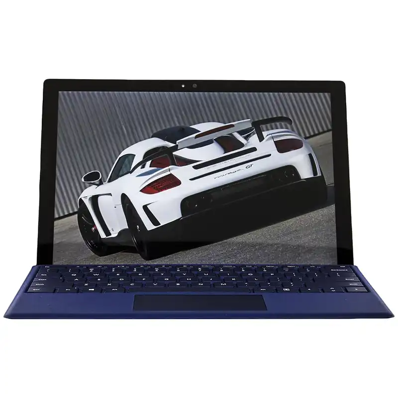 تبلت مایکروسافت مدل Surface Pro 4 - C به همراه کیبورد سرمه ای Dark Blue Type Cover و کیف Golden Guard - ظرفیت 256 گیگابایت