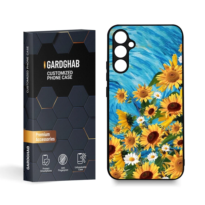 کاور گارد قاب مدل دورژله ای هنری مناسب برای گوشی موبایل سامسونگ Galaxy A34