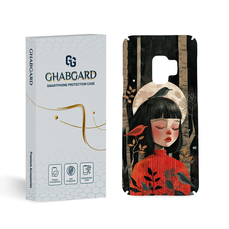  کاور قاب گارد مدل دخترانه مناسب برای گوشی موبایل سامسونگ Galaxy S9