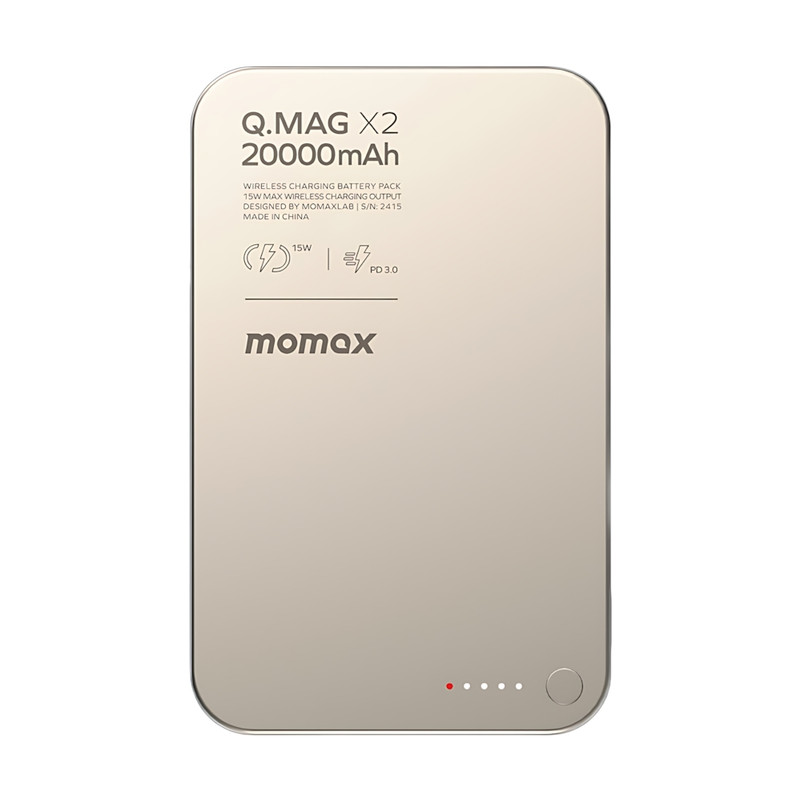 پاوربانک مومکس مدل QX2.Gen2 ظرفیت 20000 میلی آمپرساعت