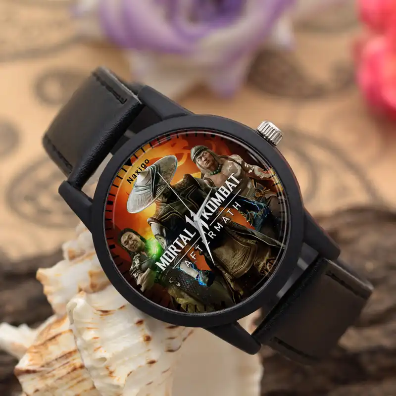 ساعت مچی عقربه ای ناکسیگو مدل مورتال کامبت کد LF6772