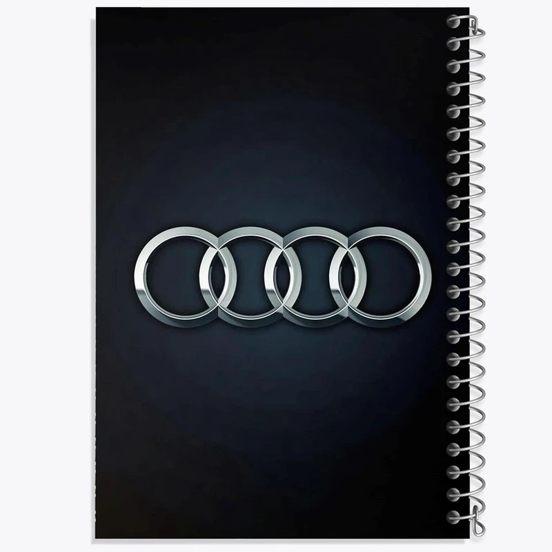 دفتر مشق 50 برگ خندالو مدل آئودی Audi کد 23624