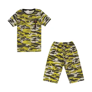 ست تی شرت و شلوارک پسرانه سیدونا مدل KSI06037-003