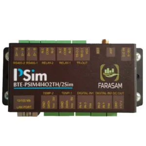 ماژول هوشمند کنترل و مانیتورینگ  فراسام مدل BTE-PSIM4I4O2TH/2SIM