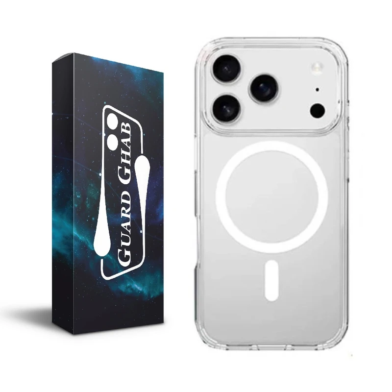 کاور گارد قاب مدل مگسیف شفاف مناسب برای گوشی موبایل اپل iPhone 17 promax