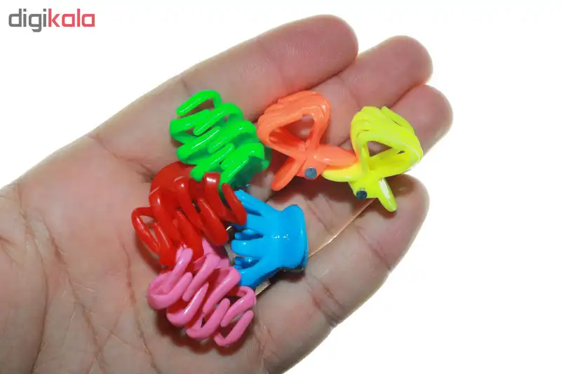 کلیپس مو مدل 1023 بسته 12 عددی