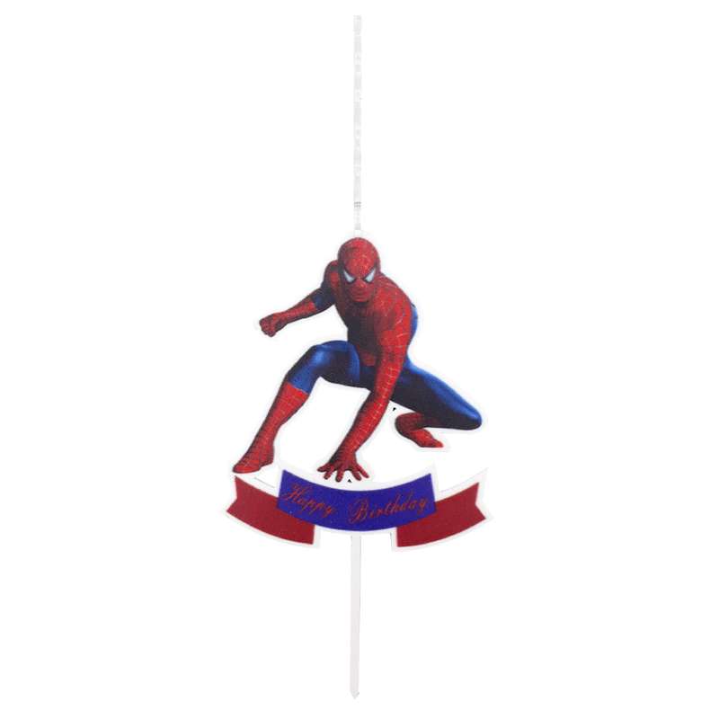 شمع تولد مدل اسپایدرمن کد mg 569