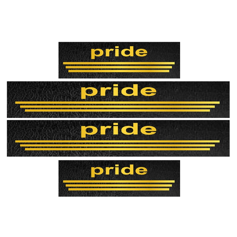  برچسب بدنه خودرو سیتی سالار طرح پارکاب چرم کدAZ135 مناسب برای پراید بسته 4عددی