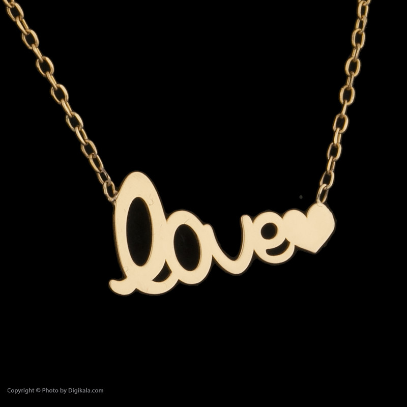 گردنبند طلا 18 عیار زنانه پرسته مدل WN135