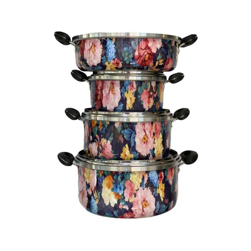 سرویس قابلمه 7 پارچه روژینا مدل gool