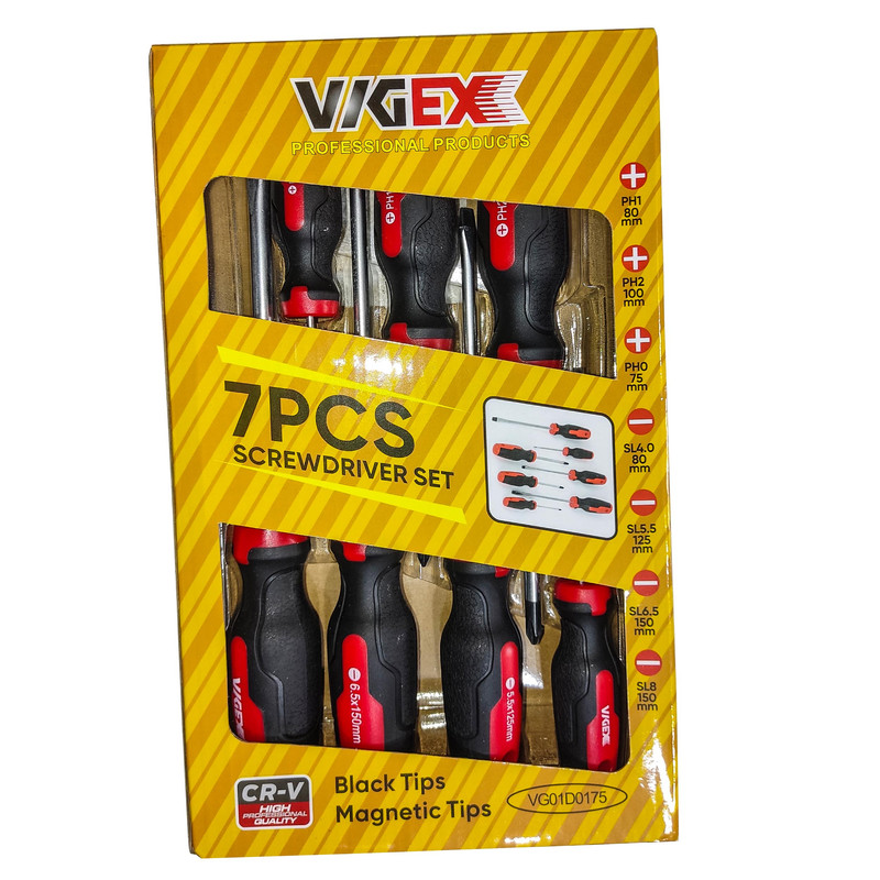 پیچ گوشتی ویجکس مدل 07 بسته 7 عددی