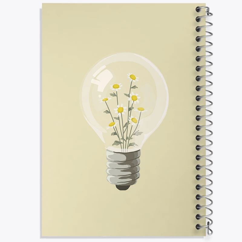 دفتر نقاشی 50 برگ خندالو طرح گل کد N2566