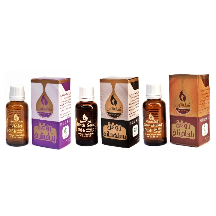 روغن مو گیاه قانون مدل 3 حجم 30 میلی لیتر مجموعه 3 عددی