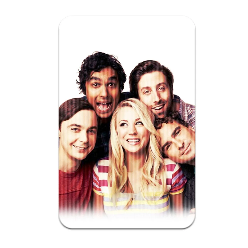 استیکر کارت پرمانه مدل سه بعدی طرح big bang theory کد pm3d.650