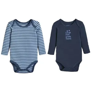 بادی آستین بلند نوزادی لوپیلو مدل BNLU854 مجموعه دو عددی