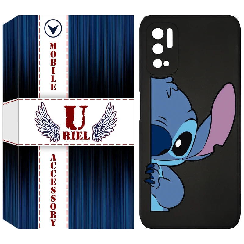 کاور یوریل مدل KSH کد 74 طرح استیچ مناسب برای گوشی موبایل شیائومی Poco M3 Pro / Redmi Note 10 5G / Note 11 SE