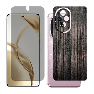 Glass Together model Privacy screen protector suitable for Honor 200 mobile phone with back cover sticker