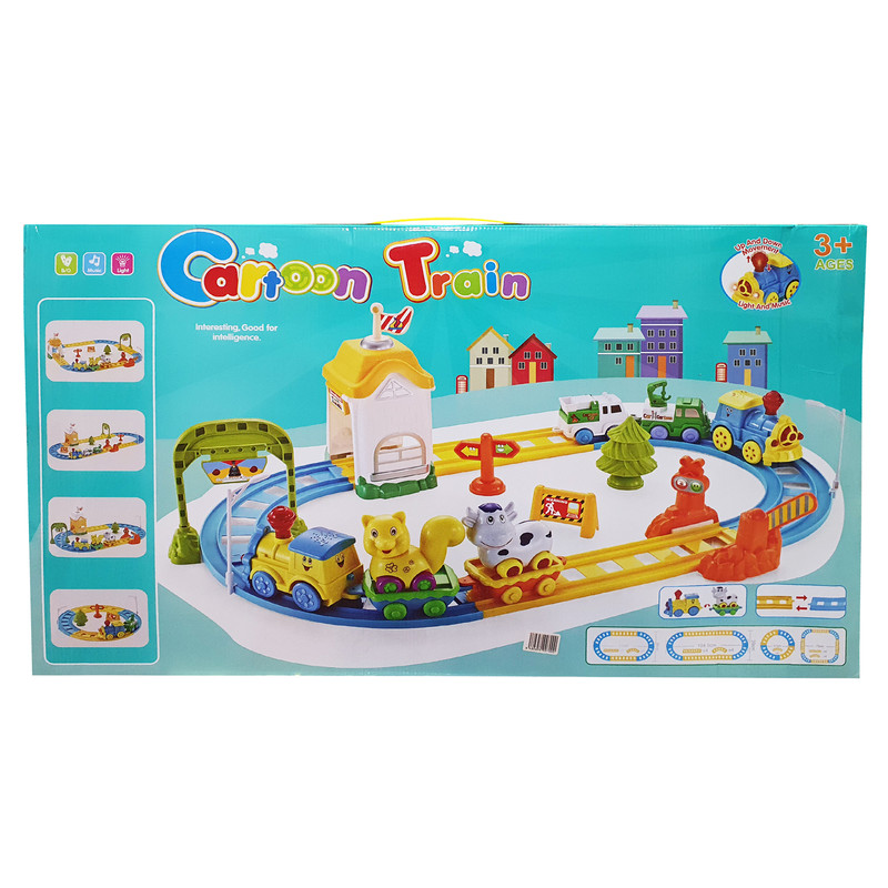 قطار بازی مدل Cartoon train