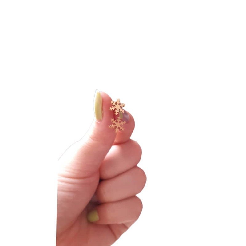 گوشواره زنانه مدل برف گوشواره زنانه مدل برف