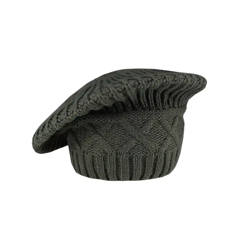 کلاه بافتنی مدل فرانسوی 02