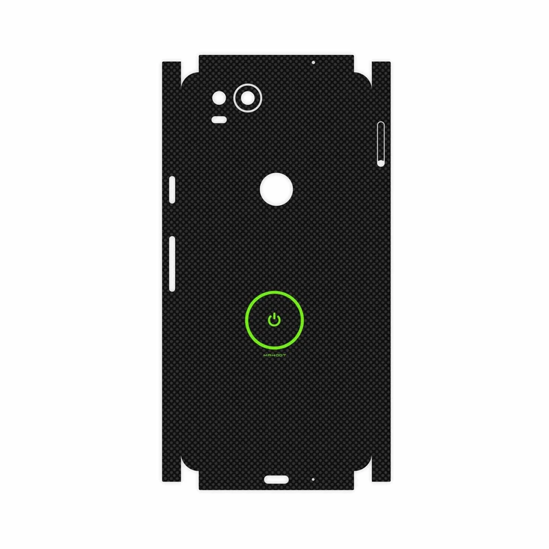 برچسب پوششی ماهوت مدل Minimal Power Button-FullSkin مناسب برای گوشی موبایل گوگل Pixel 2