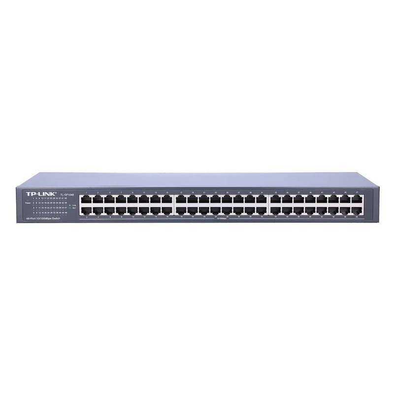 سوییچ 48 پورت مگابیتی و رکمونت تی پی-لینک مدل TL-SF1048
