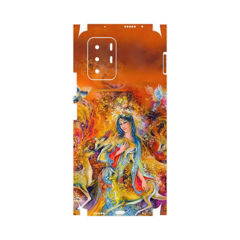 برچسب پوششی ماهوت مدل Persian miniature 2-FullSkin مناسب برای گوشی موبایل شیائومی Redmi Note 10 Pro (China)