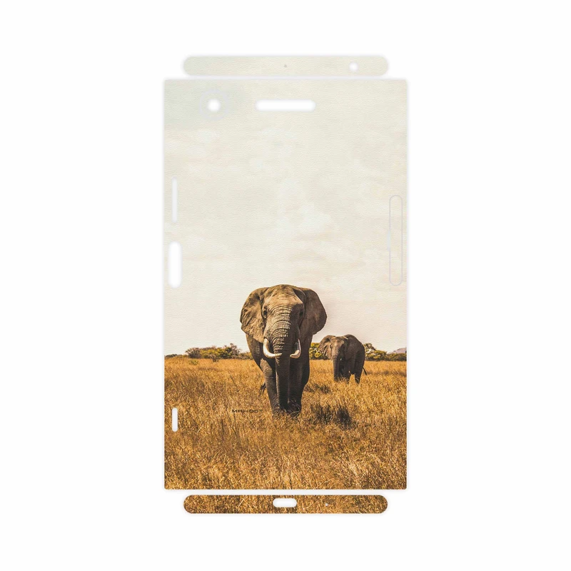 برچسب پوششی ماهوت مدل Elephant-FullSkin مناسب برای گوشی موبایل سونی Xperia XZ1