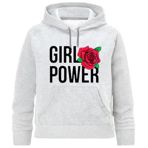 هودی دخترانه مدل girl power کد h59