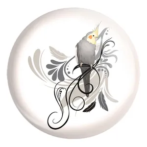 پیکسل خندالو طرح پرندگان زینتی کد 30486 مدل بزرگ
