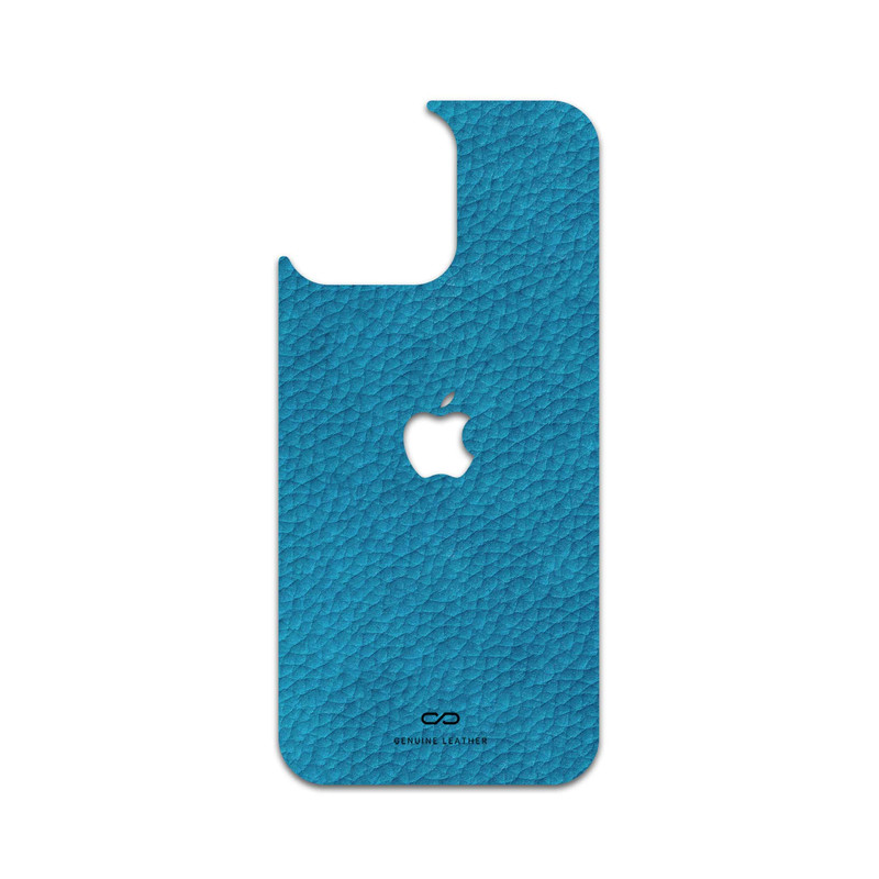 برچسب پوششی ماهوت مدل Blue-Leather مناسب برای گوشی موبایل اپل iPhone 16 Pro Max
