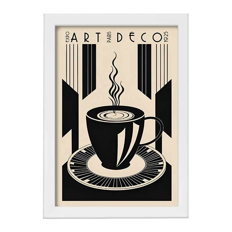 تابلو خندالو مدل فنجان قهوه کد F10118