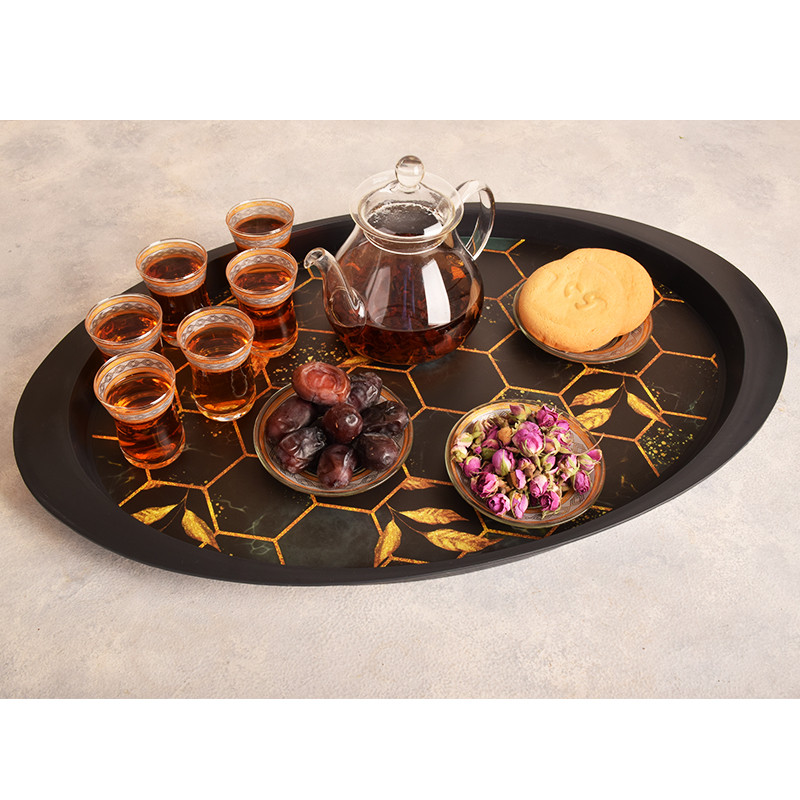 سینی مهروز مدل S-2007-121 طرح کندو