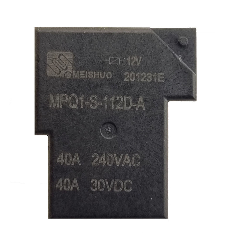 رله 12 ولت 40 آمپر میشو مدل MPQ1-S-112D-A بسته 9 عددی
