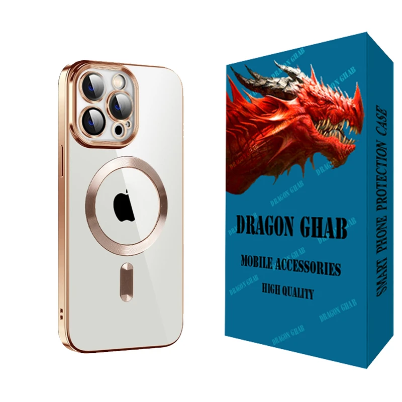 کاور دراگون قاب مدل مگ سیف طرح LUX مناسب برای گوشی موبایل اپل iPhone 12 Pro Max