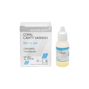 وارنیش رزینی تک محلولی مستر دنت مدل Copal Cavity Varnish حجم 15 میل