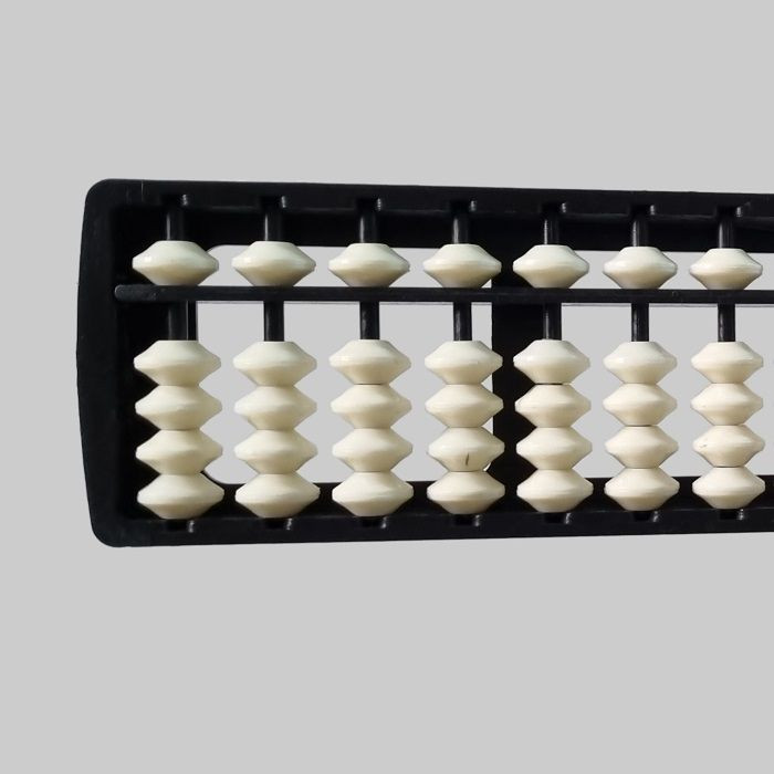 بازی آموزشی ریاضی مدل چرتکه سوروبان هفده ستونه مجموعه چهار عددی