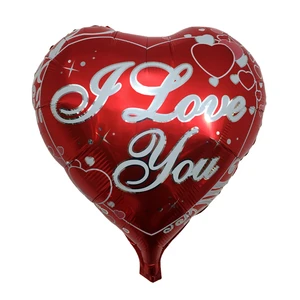 بادکنک سورتک طرح قلب I Love You مدل STFH127