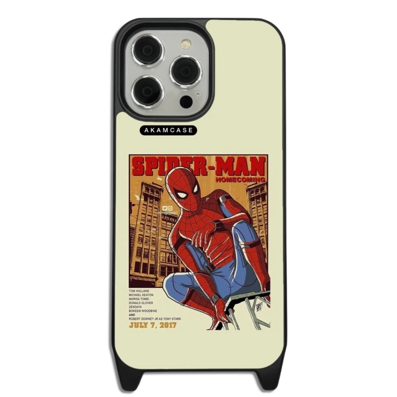 کاور آکام مدل AMC-WLA15PROMAX-SPIDER MAN14 مناسب برای گوشی موبایل اپل iPhone 15 Pro Max