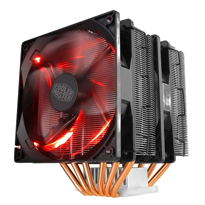 خنک کننده پردازنده کولر مستر مدل Blizzard T620 RED