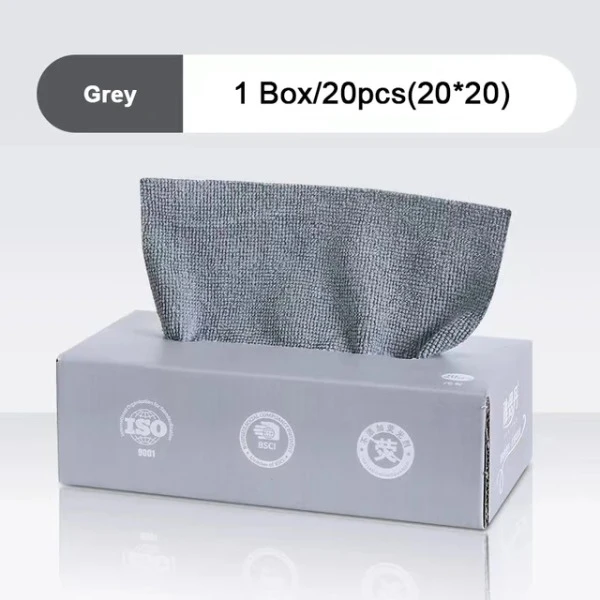 عکس شماره 4 : دستمال نظافت خودرو کد 0012 بسته 20 عددی