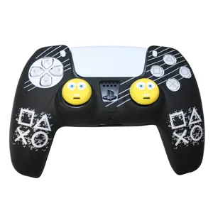 محافظ دسته پلی استیشن 5 مدل spongebob LOGO به همراه روکش آنالوگ