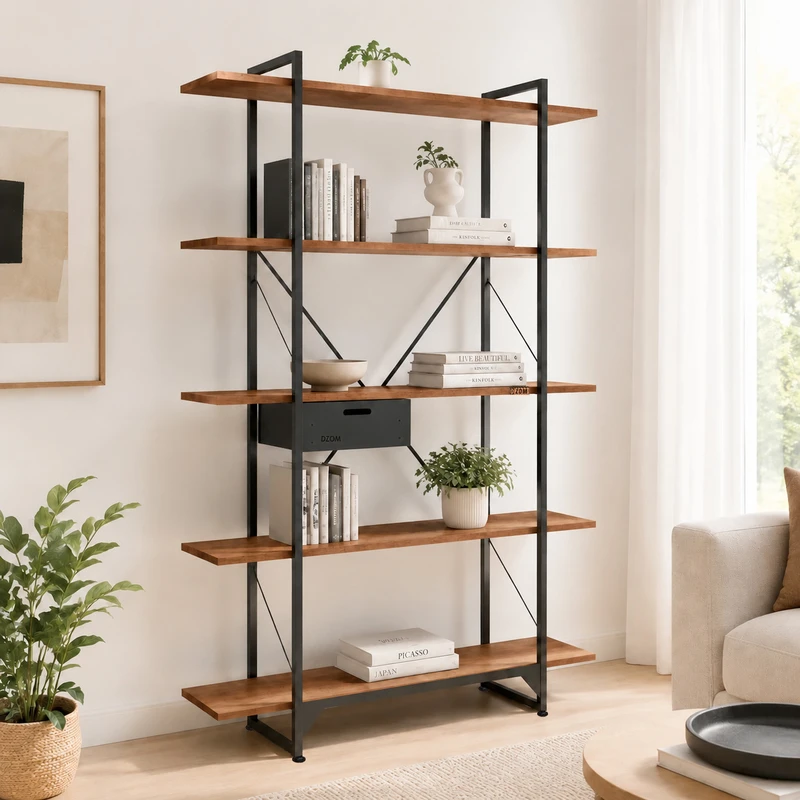 شلف ایستاده دیزم مدل مونتاژی SLF_dwr_120×180